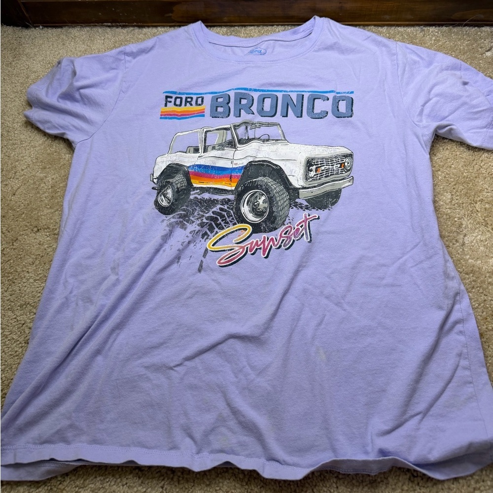 Ford Lavender Graphic Tee - Picture 2 of 5